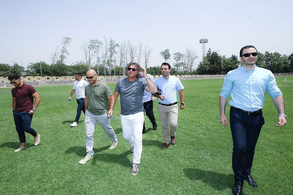 بازدید ساپینتو و دستیارانش از امکانات باشگاه استقلال