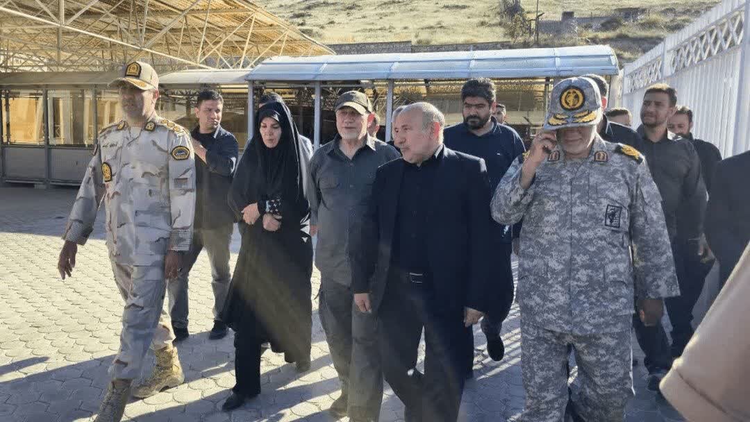 بازدید سردار صفوی از زیرساختهای مرزی شهرستان ماکو