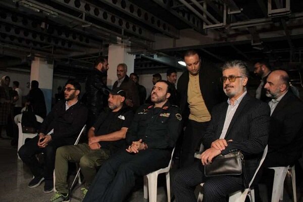 بازدید سردار منتظرالمهدی از پشت صحنه سریال هشت پا