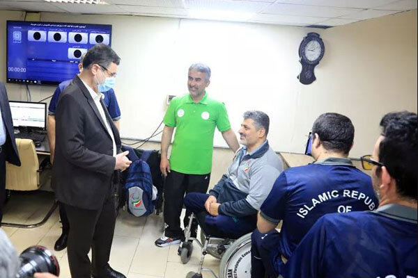 بازدید معاون رئیس جمهور از اردوی تیم‌های جانبازان و معلولان