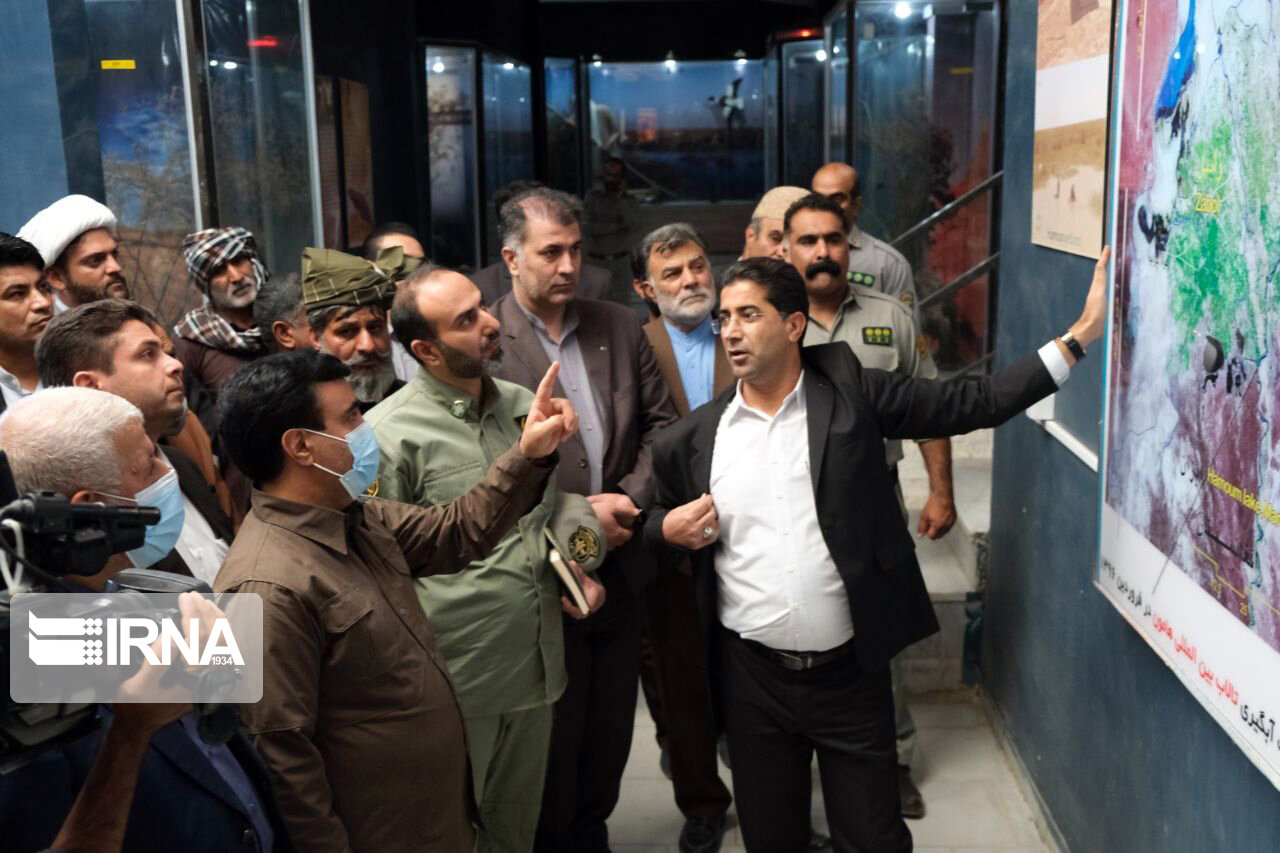 بازدید معاون رئیس جمهور از تالاب بین المللی هامون