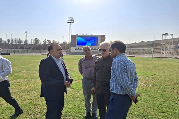 بازدید معاون وزیر ورزش از ورزشگاه تختی