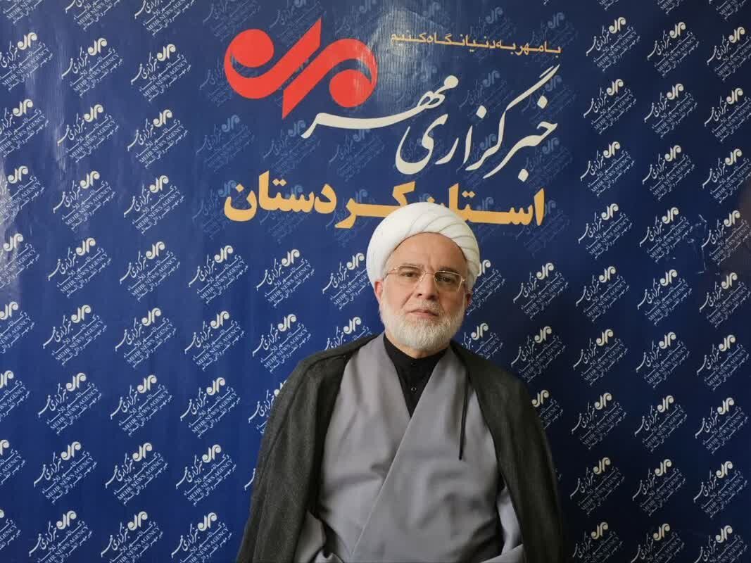 بازدید نماینده ولی فقیه در کردستان از دفتر خبرگزاری مهر استان