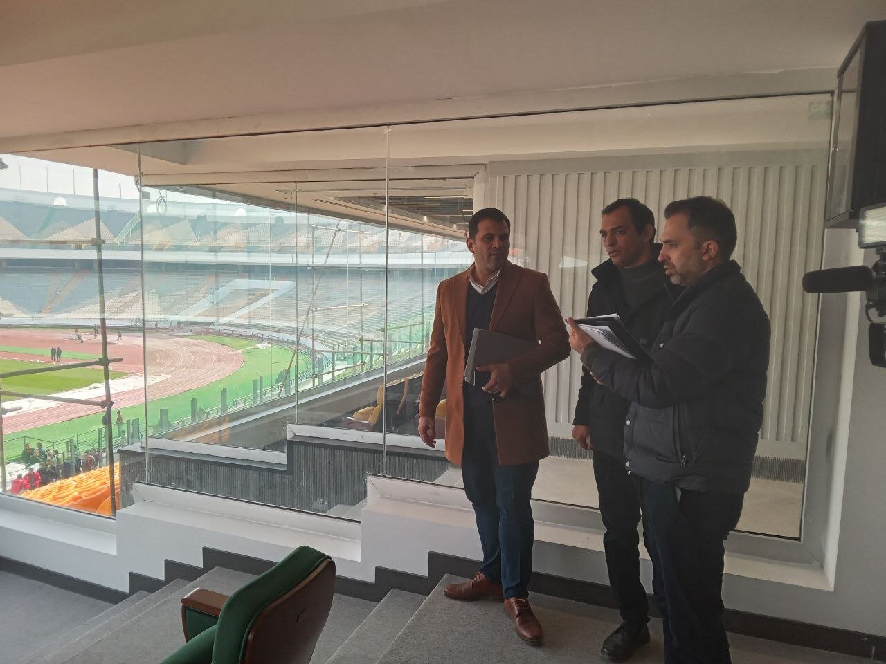 بازدید نمایندگان AFC از ورزشگاه آزادی