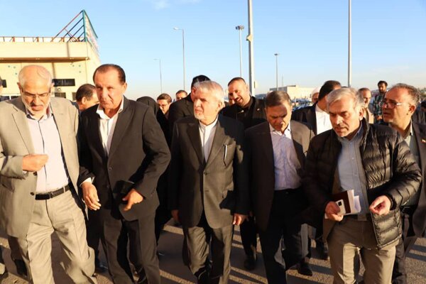 بازدید وزیر میراث فرهنگی از گنبد تاریخی سلطانیه