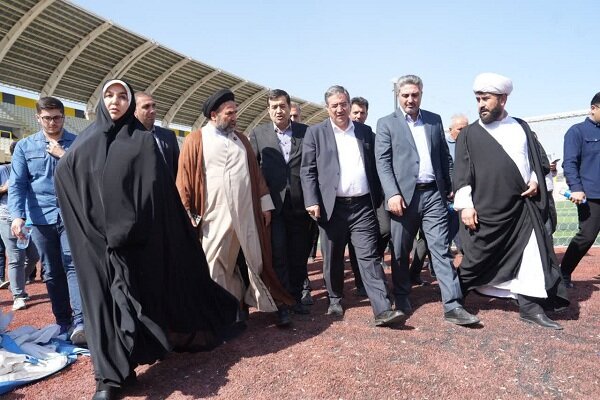 بازدید وزیر ورزش و جوانان از ورزشگاه ۱۵ هزار نفری ارومیه