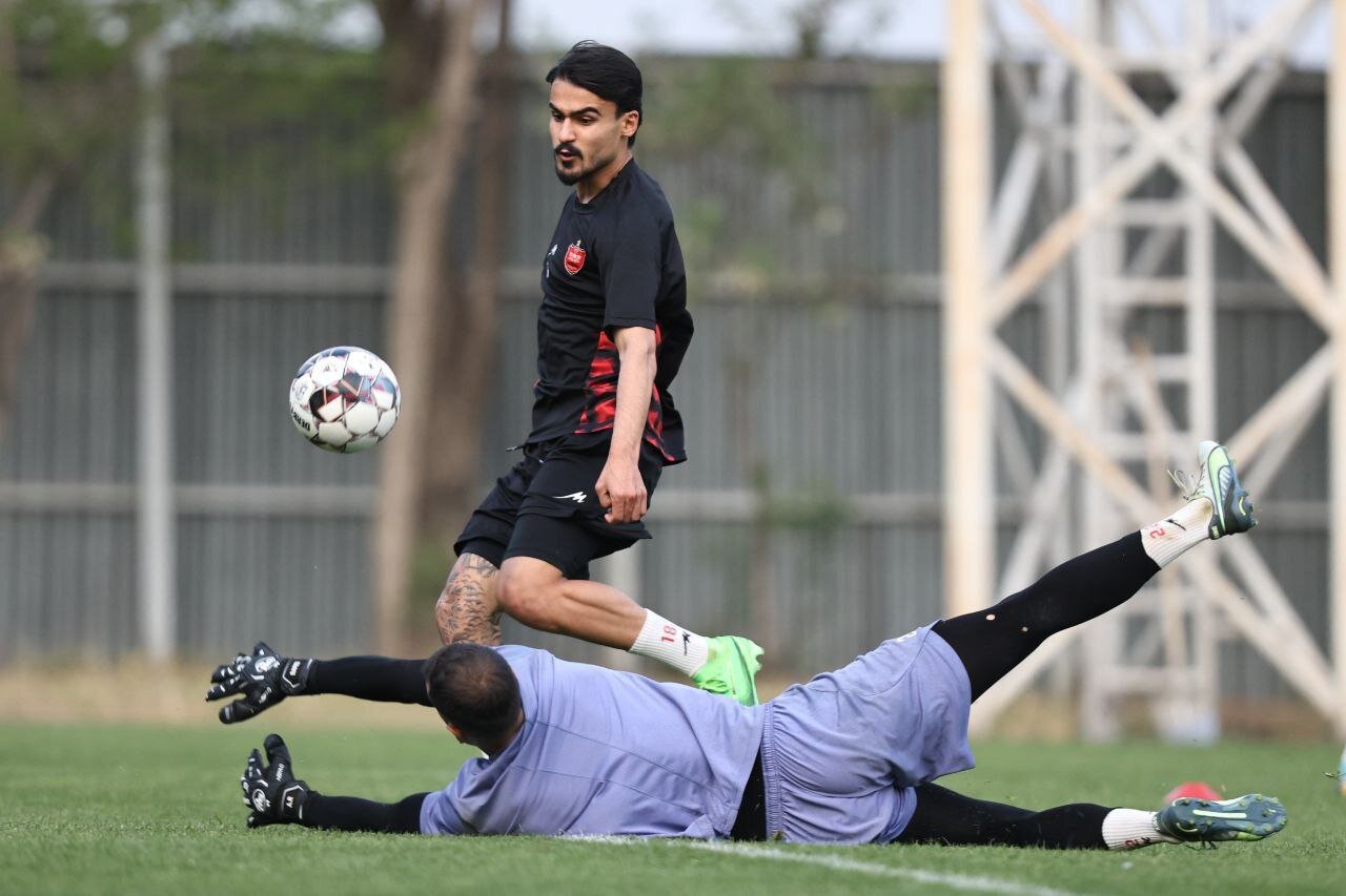 بازگشت العملود در روز تمرینات سخت پرسپولیس