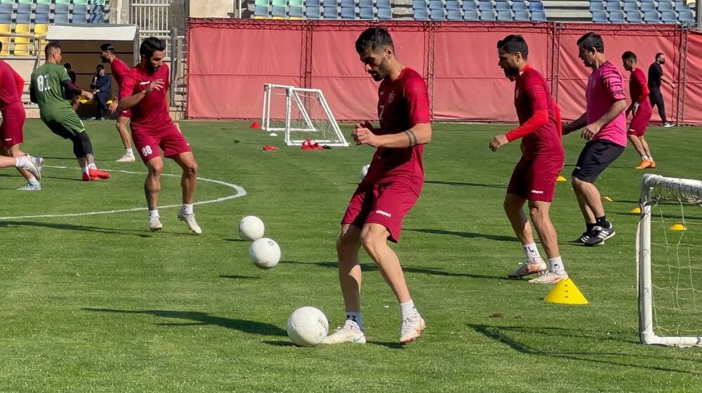 بازگشت بازیکن مغضوب به تمرینات پرسپولیس