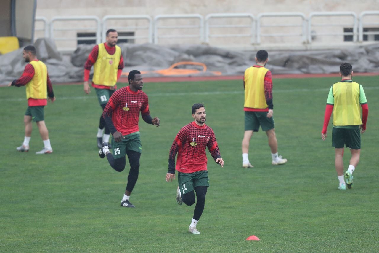 بازگشت «دیاباته» به تمرین پرسپولیس در آستانه بازی باسپاهان