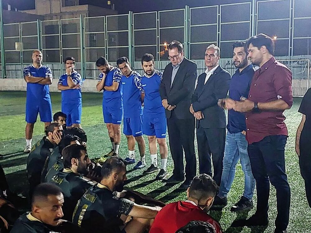 بازگشت سعید دقیقی به تمرینات شمس آذر