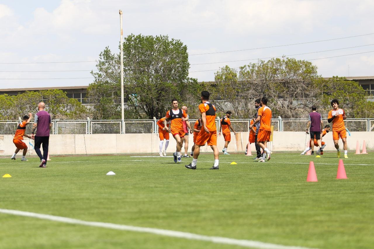 بازگشت مهدی کیانی به تمرین تراکتور