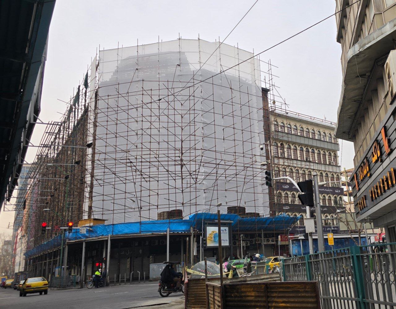 بازی جدید مالک پاساژ علاالدین برای عدم ایمن سازی