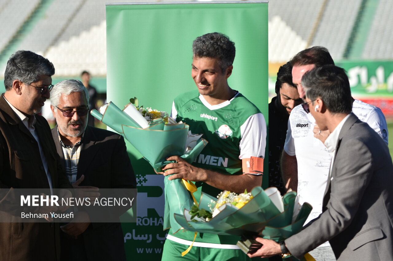 بازی دوستانه خیرخواهانه تیم رسانه و منتخب اراک