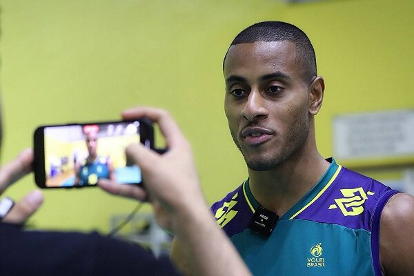 بازیکن تیم ملی برزیل: والیبال ایران آینده درخشانی دارد