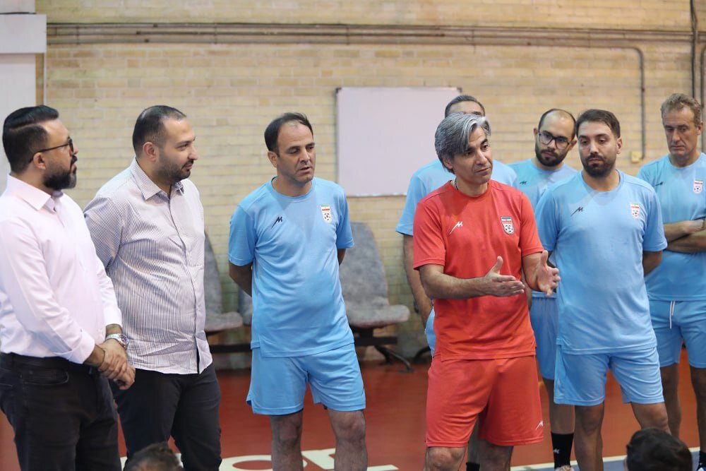 بازیکن پرسپولیس در اردوی تیم‌ملی فوتسال