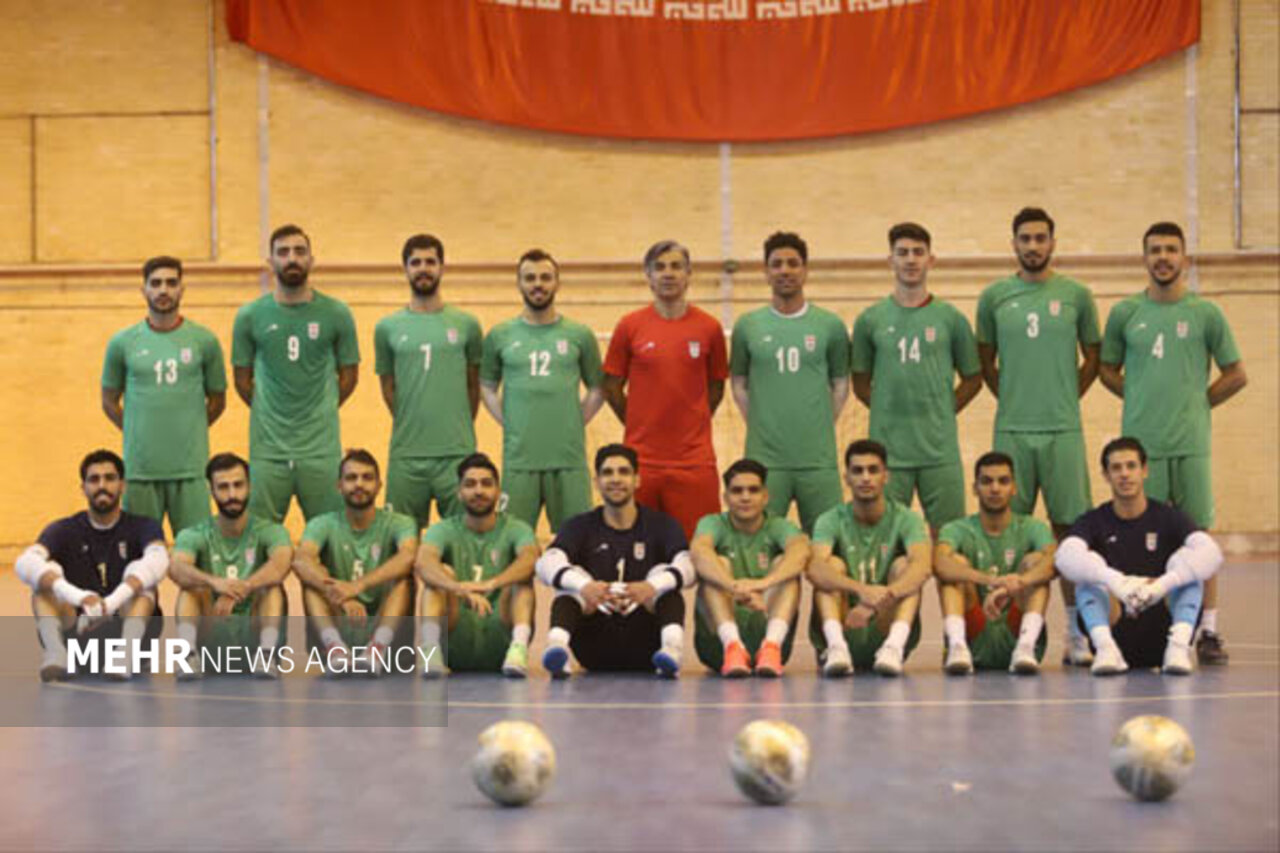 بازیکنان تیم ملی فوتسال ایران برای سفر به ریاض مشخص شدند