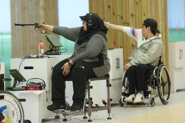 بانوی پاراتیرانداز ملیپوش ایران در جایگاه پنجم ایستاد