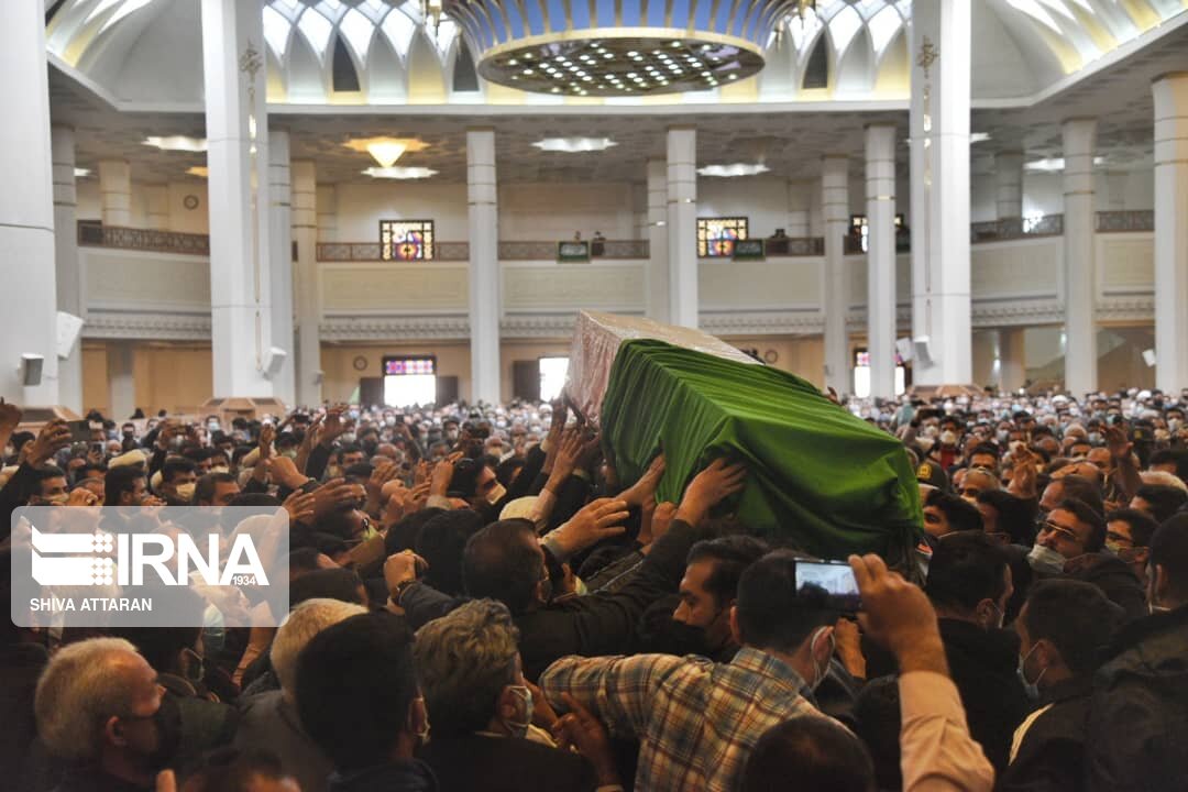 بدرقه باشکوه شهید نیروی انتظامی در شیراز