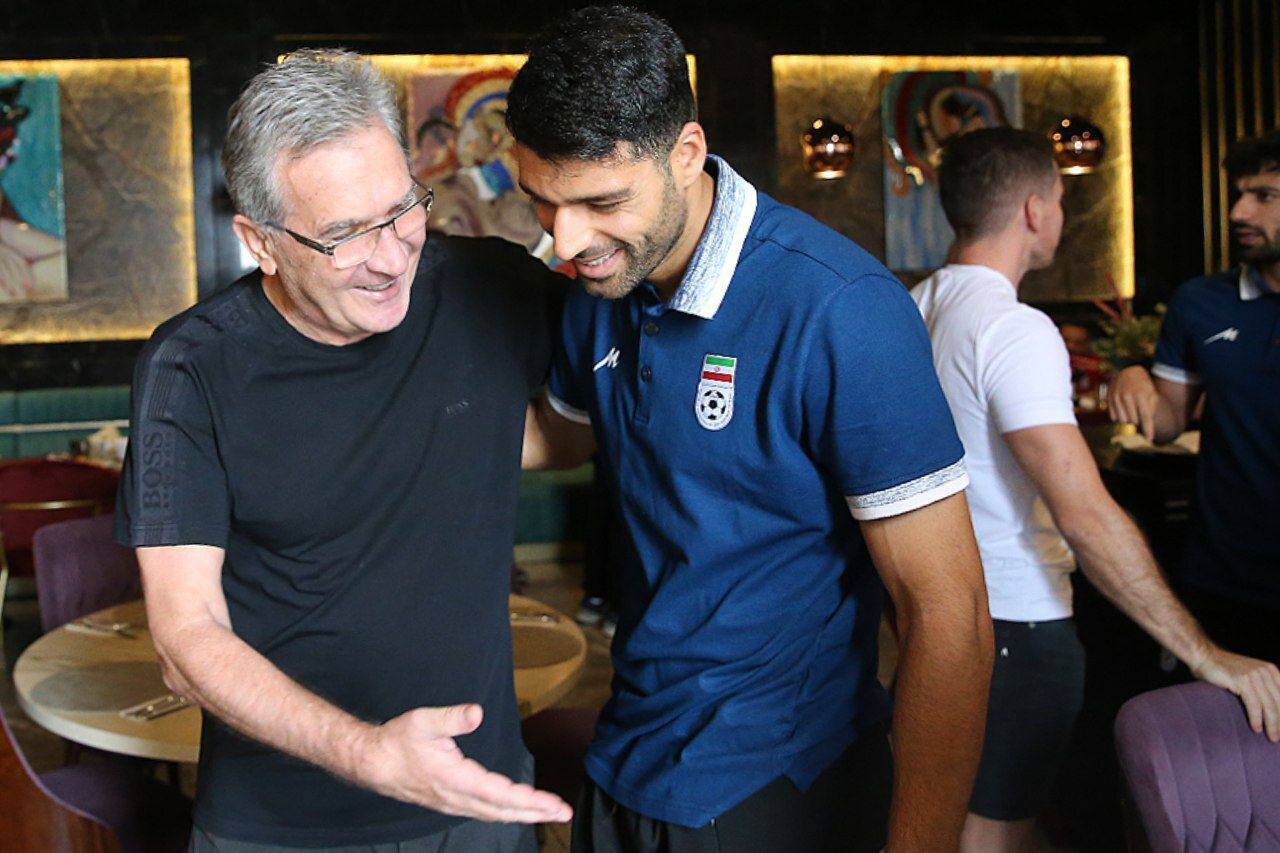 برانکو در اردوی تیم ملی ایران/ دیدار با قلعه نویی و سردارآزمون