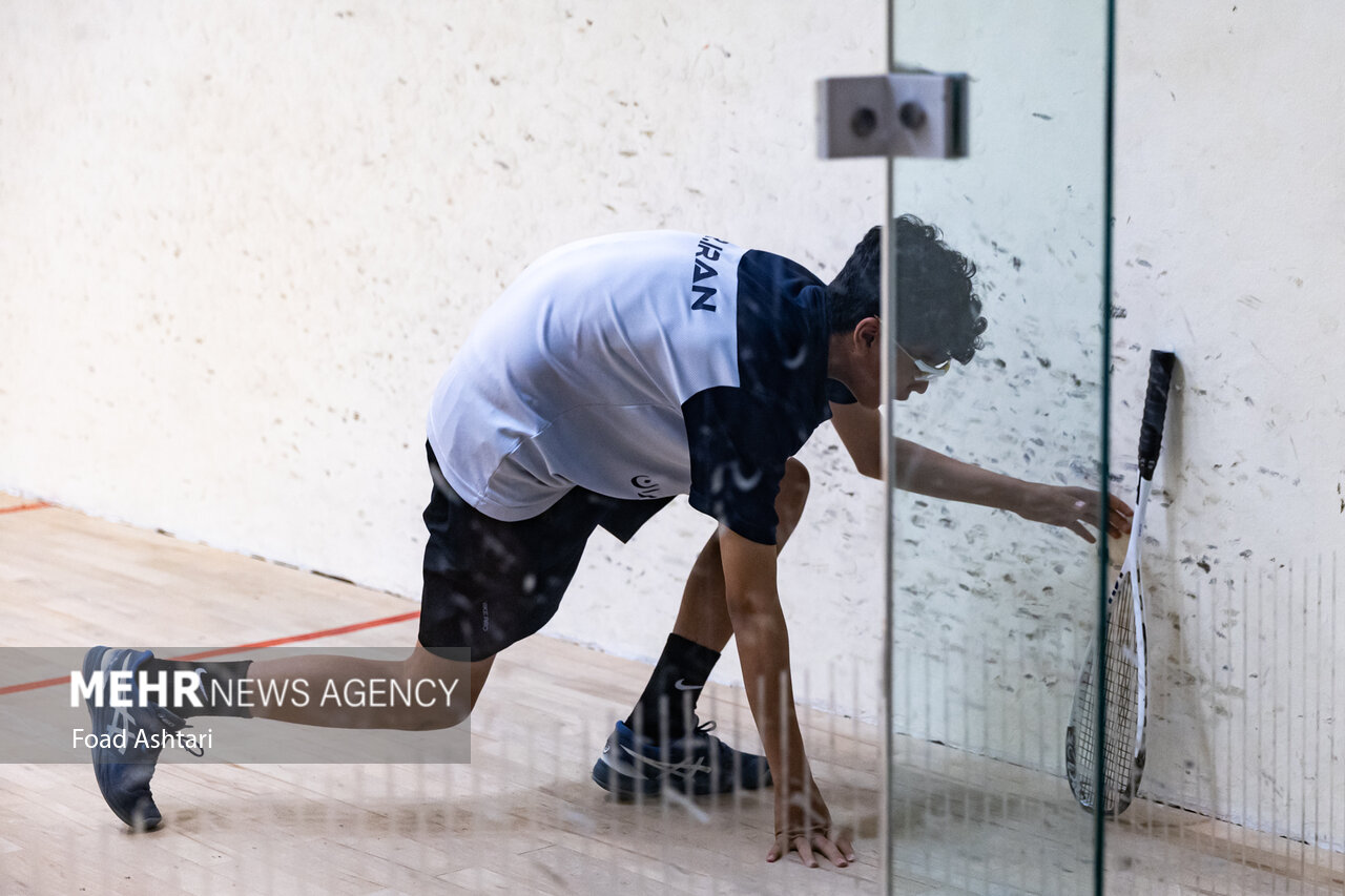 برتری پالایش نفت و الماس کویر در هفته دوم لیگ برتر اسکواش