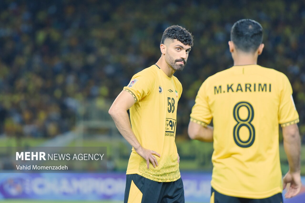 برتری یک نیمه ای سپاهان برابر الهلال/ رضاییان تفاوت ها رارقم زد