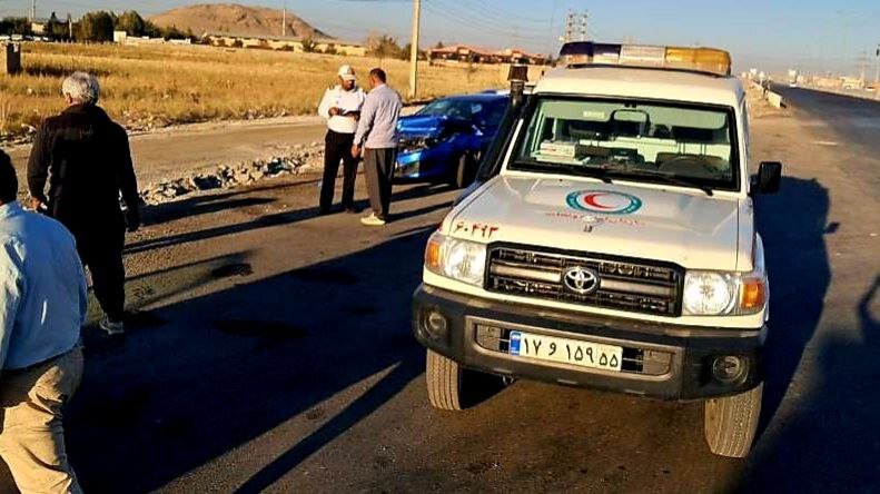 برخورد دو خودرو در محور ارومیه_تبریز ۵ مصدوم برجا گذاشت