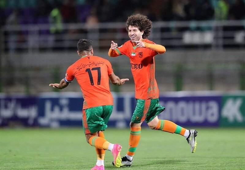 برد یک نیمه ای مس رفسنجان مقابل آلومینیوم