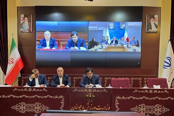 بررسی مسایل زیر ساخت ورزشی ۱۲ استان در نشست وبیناری با حضوروزیر