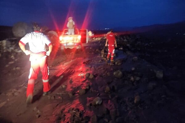 بروز خسارت سیلاب در کالپوش میامی/ یک زن ۴۰ ساله مفقودشد