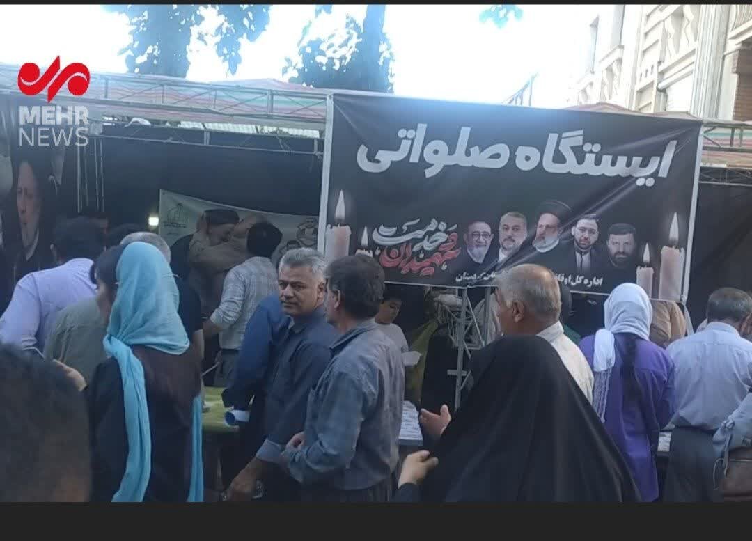 برپایی موکبهای فرهنگی در مراسم بزرگداشت شهدای خدمت سنندج