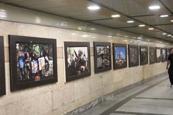 برپایی نمایشگاه عکس تا بهشت در سه ایستگاه پرتردد مترو تهران