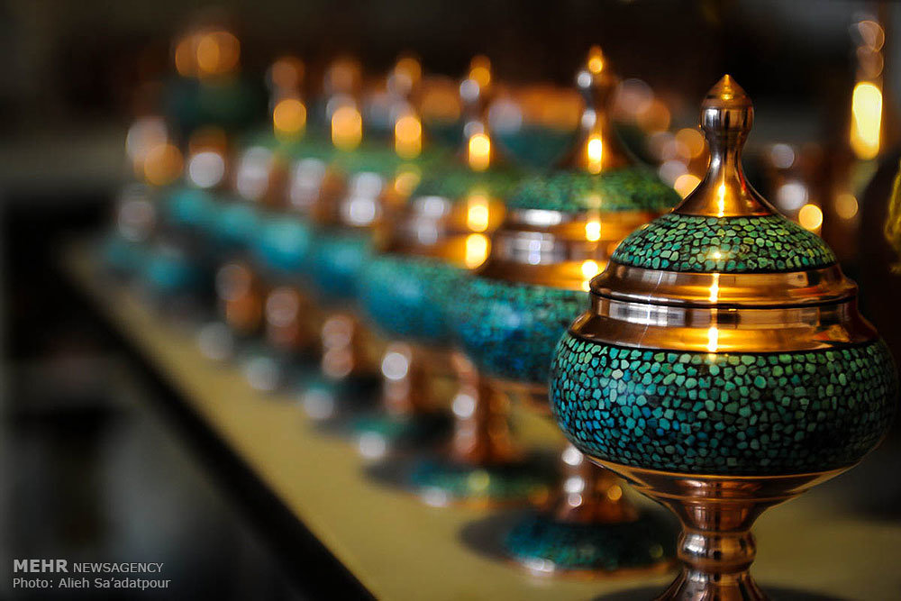 برپایی نمایشگاه فیروزهکوبی در ساختمان وزارت میراثفرهنگی