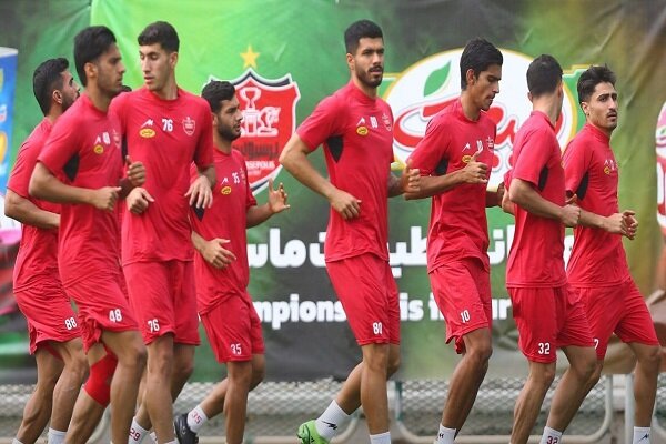 برگزاری آخرین تمرین پرسپولیس در اردوی امارات