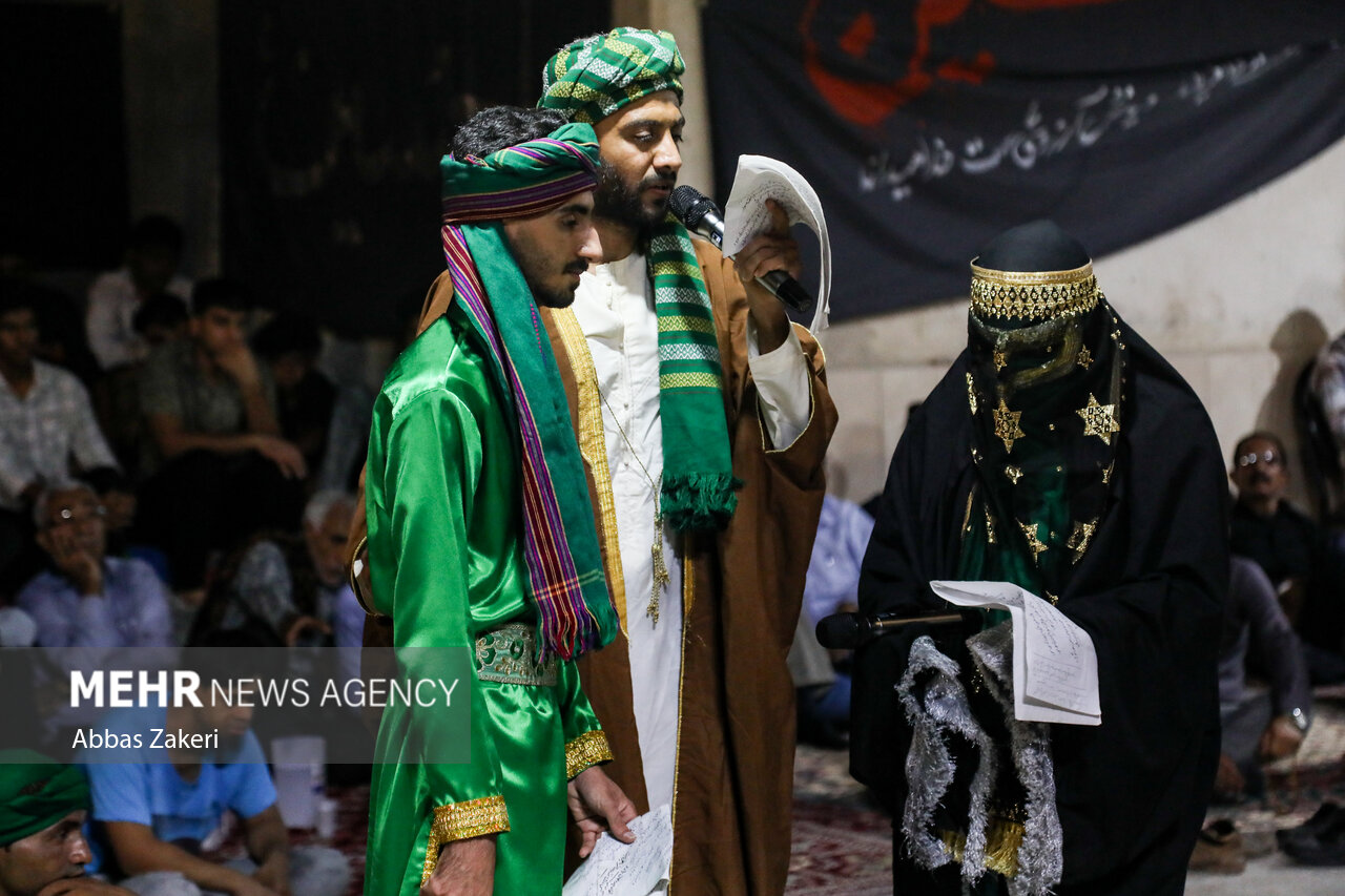 برگزاری آیین‌های سنتی در محله های آسیب دیده جنگ ۱۲ روزه شرق تهران