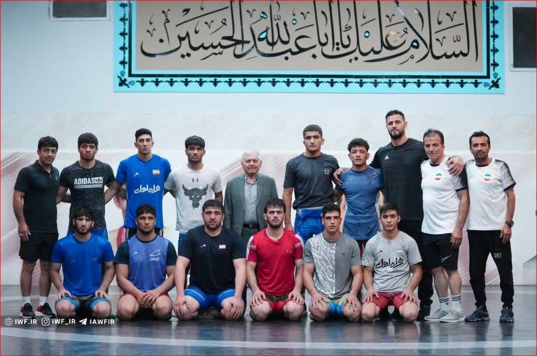 برگزاری اردوی تیم ملی کشتی فرنگی رده جوانان در شهرستان مریوان