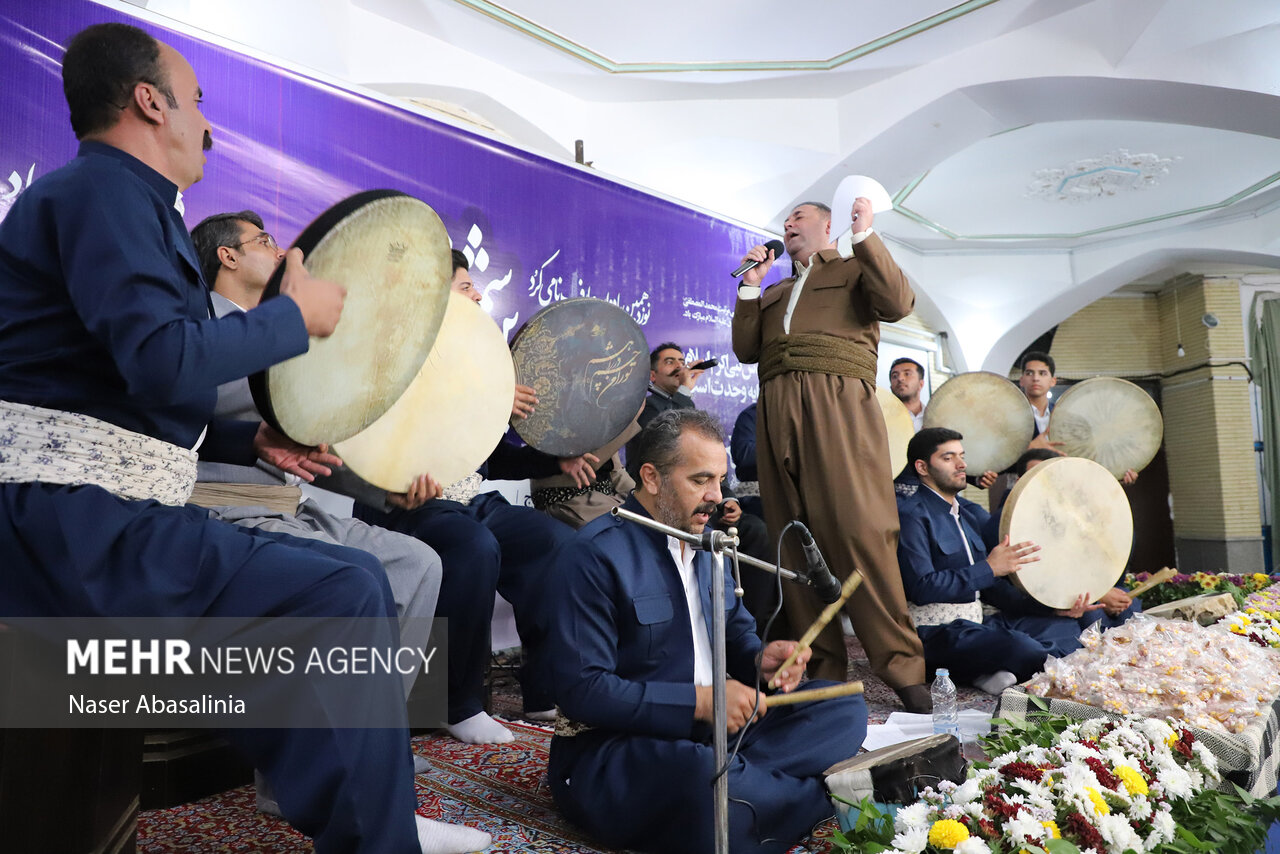 برگزاری جشن بزرگ امت احمد (ص) در سنندج