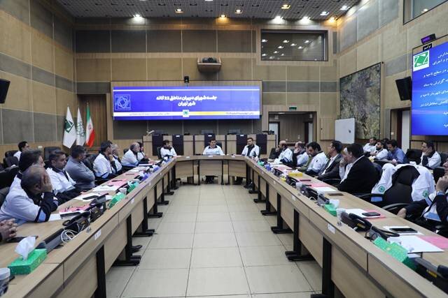 برگزاری جلسه شورای دبیران مدیریت بحران و پدافند غیرعامل مناطق ۲۲گانه