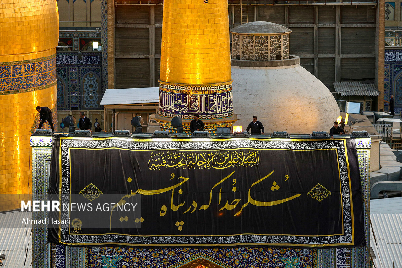 برگزاری مراسم عزاداری سالار شهیدان اعضای تیم ملی کاراته درمالزی