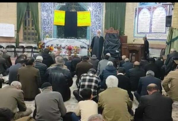 برگزاری مراسم عزاداری نخستین شب شهادت رهبر معظم انقلاب در بیجار
