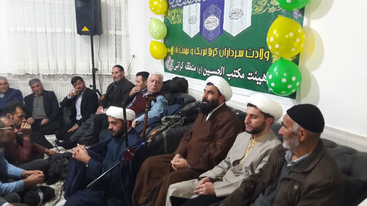 برگزاری مراسم ولادت حضرت ابوالفضل(ع) در روستای قجور