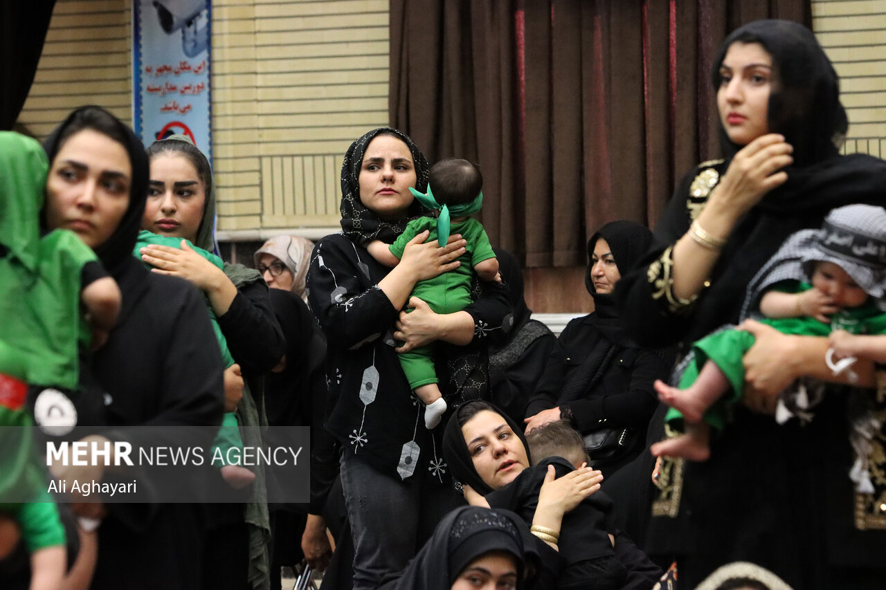 برگزاری همایش شیرخوارگان حسینی در آذربایجان غربی