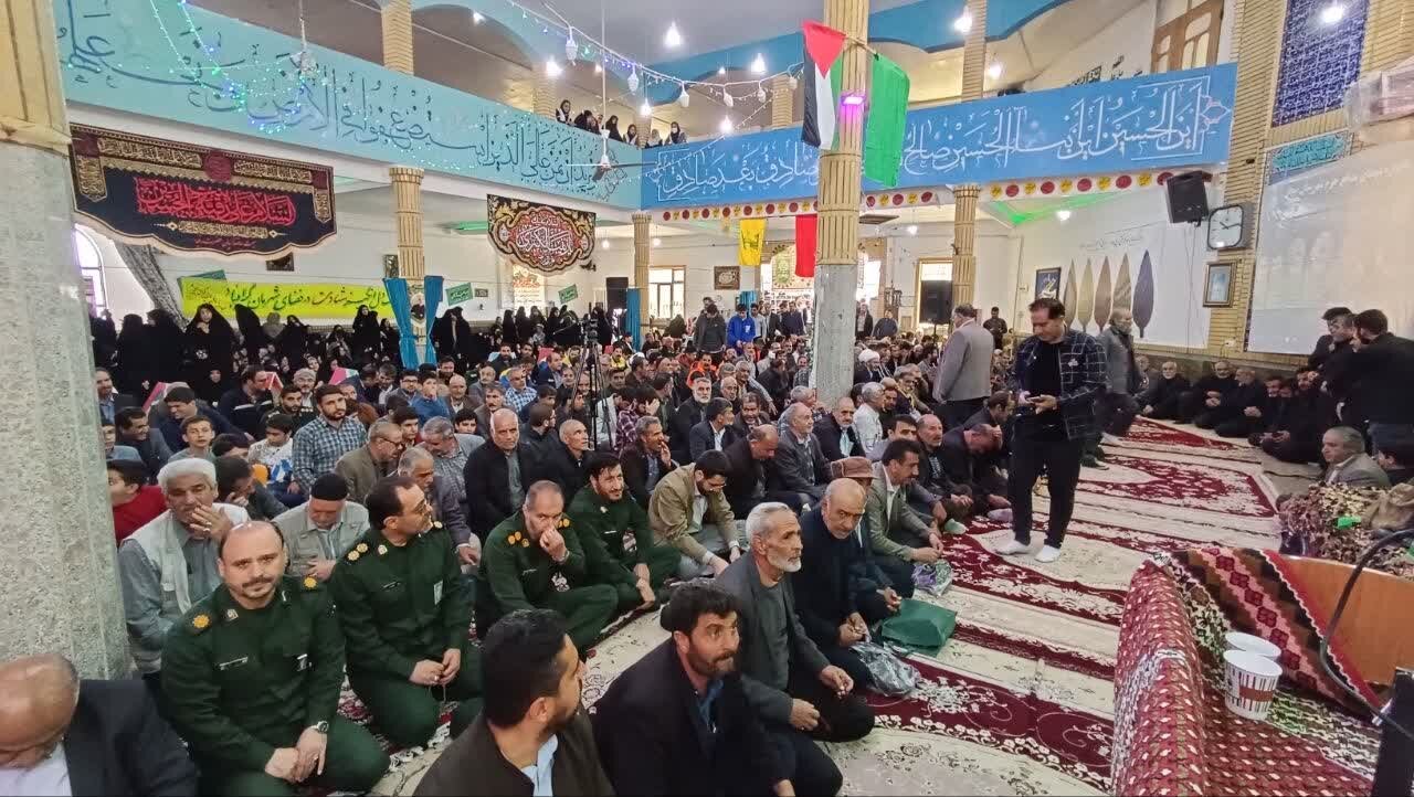 برگزاری یادواره شهدای مدافع حرم در بیجار