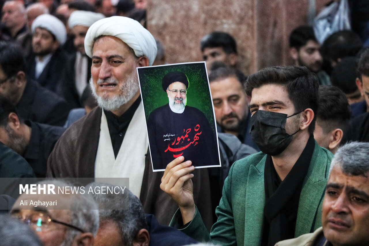 بزرگداشت شهید آیت‌الله رئیسی و همراهان در مصلی امام خمینی
ارومیه