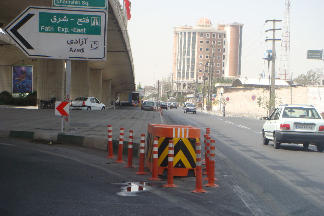 بزرگراه فتح ایمن سازی شد/ آزادسازی ۴ هزار متر مربع از اراضی شهری