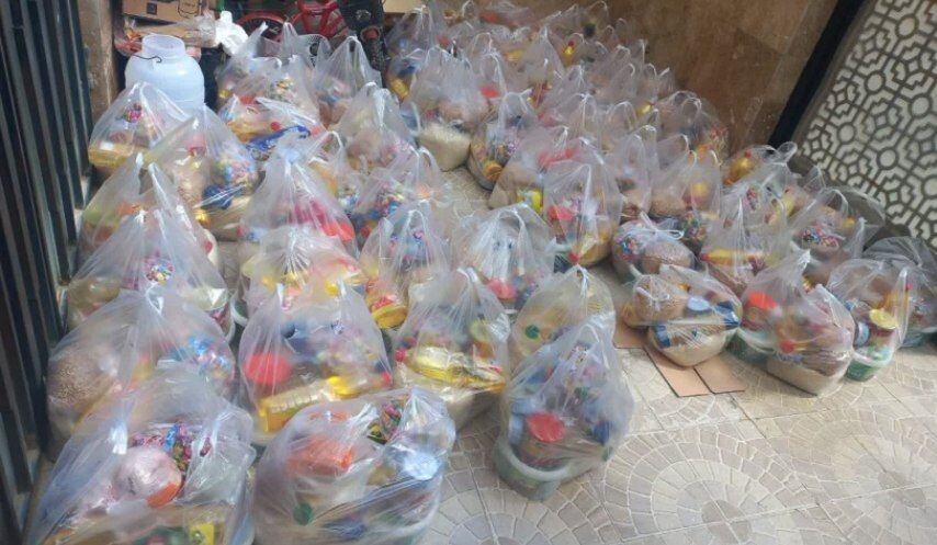 بسته‌های معیشتی بچه‌های مسجدی دهگلان بین نیازمندان توزیع شد