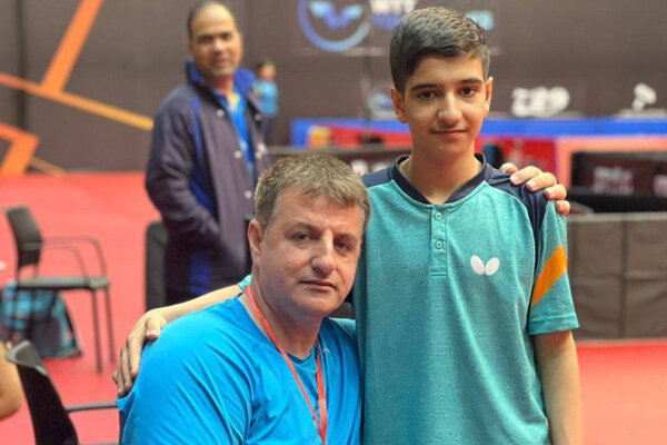 «بنیامین فرجی» به مدال برنز تنیس رویمیز آزاد جهان دست یافت