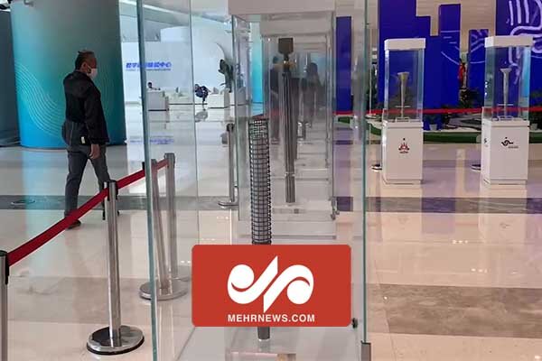 به نمایش درآمدن مشعل بازیهای آسیایی ادوار مختلف درهانگژو