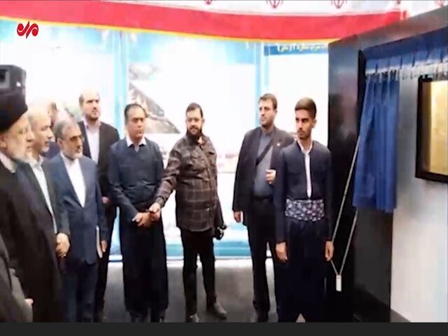 بهره‌برداری از پمپاژخانه سد عباس‌آباد با حضوررییس‌جمهور