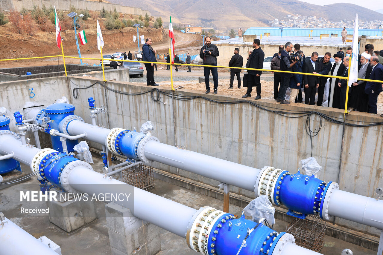 بهره‌مندی ۱۰۰ درصد جمعیت شهر سنندج از آب شرب باکیفیت سدآزاد