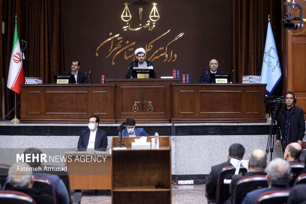 بیستمین جلسه دادگاه رسیدگی به اتهامات منافقین آغاز
شد